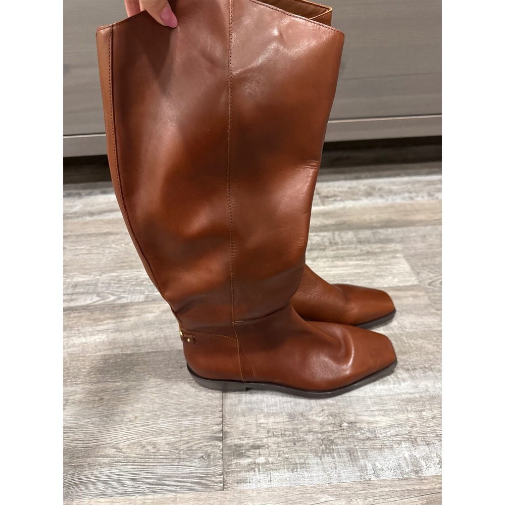 Sam Edelman Cesar Wide Calf
Riding Boot Brown Square Toe Size 7 New - Picture 3 of 9